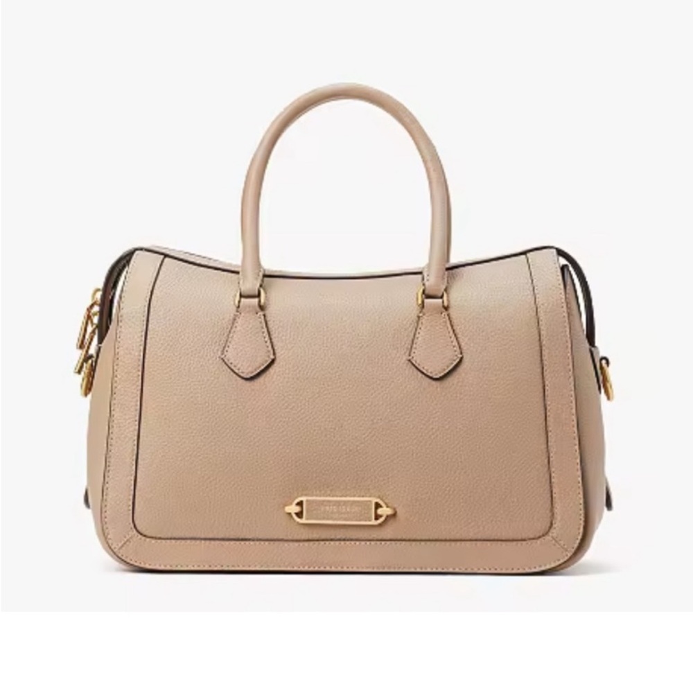 Kate Spade Black Pebbled Leather Satchel
